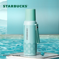 星巴克青雾梦影款旋盖茶滤保温杯600ml - 11164858