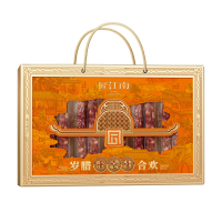 (春节套餐)姚生记趣乐欢礼坚果礼盒1.038千克+匠江南岁腊合欢700g