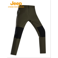 Jeep 男式两层冲锋裤 J432093091 大地色 4XL