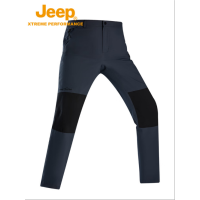 Jeep 男式两层冲锋裤J432093091 星空灰 L