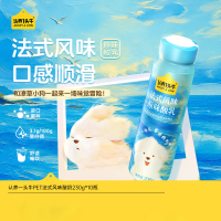 认养一头牛PET法式风味原味酸乳230g*10瓶/箱