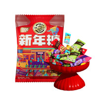 徐福记新年糖混合口味袋装款308g