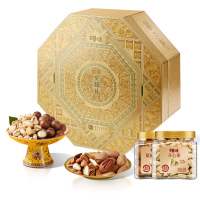 (春节产品)百草味罐装坚果礼盒(文渊礼-精装)1346g