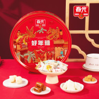 (春节产品)春光好年糖罐装500g原汁椰子糖 传统椰子糖 椰子味软糖 芒果味软糖 椰子糕