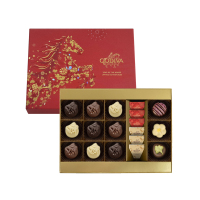 (春节产品)歌帝梵巧运非梵巧克力礼盒18颗装 190g