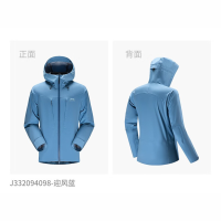 Jeep户外男式两层半冲锋衣J332094098迎风蓝 XXXXL