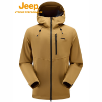 Jeep户外单层冲锋衣男J332094099云褐色 XL