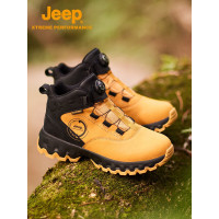 Jeep户外登山鞋P2310911613 黑黄 42码