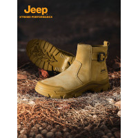 Jeep男式马丁靴P410911003 驼色 38码