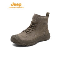 Jeep男式马丁靴P440911022 卡其 41码