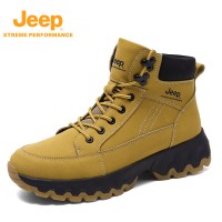 Jeep男式户外登山靴P440911015 驼色 39码