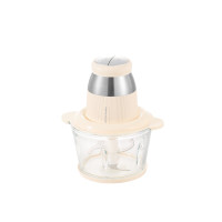厨创妈咪(kitchen mommy)家用电动绞肉机多功能料理机KT-JR-200 乳白色 2L
