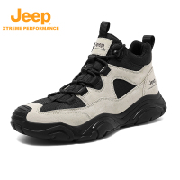 Jeep男式户外徒步鞋P430912045 黑沙 43码