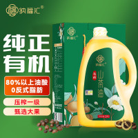 山茶油2L 有机野山茶籽油物理压榨一级食用油