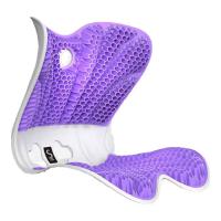 思菲其人体工学坐姿椅 小包裹凝胶款紫色ZDN1603