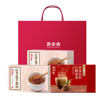 寿全斋 暖心组合 960g红糖姜茶360g*1盒 西湖藕粉(红枣莲子)300g*2盒