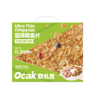 欧扎克(OCAK)超薄脆麦片礼盒750g(绿色款)