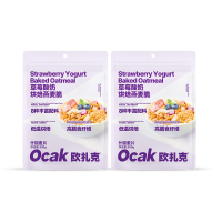欧扎克(OCAK)草莓酸奶烘焙燕麦脆300g*2