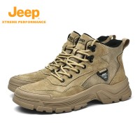Jeep户外休闲徒步鞋P340811001 沙色 38码