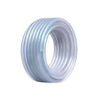 PVC纤维增强四季防冻耐磨加厚塑筋PVC蛇皮管 6分内径20mm*2.5mm厚 50米装