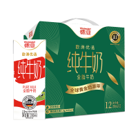 德亚(Weidendorf)优选全脂纯牛奶200ml*12礼盒装