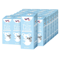 纽仕兰(Theland)A2β-酪蛋白高钙全脂纯牛奶200ml*12盒/组