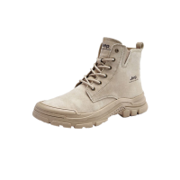 Jeep情侣时尚登山鞋男款P241071122 燕麦灰 44码