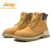 Jeep男式户外工装靴P341091128 土黄 45码