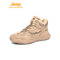Jeep男式包头徒步靴(加绒)P340911116 沙色 42码
