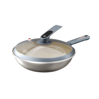 德博莱双面花钛锅DBL-SCGRT001 32cm