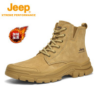 Jeep男款登山鞋P241071102 驼色加绒 39码