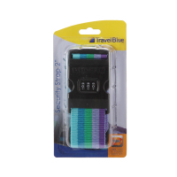 蓝旅(Travel Blue)密码锁打包带047蓝紫色