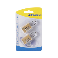 蓝旅(Travel Blue)2个数码锁030金色