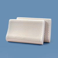 慕思·璞宿(DeRUCCI PUSU)曲线波浪成人乳胶枕PSZ1-161高枕单只