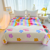 罗曼罗兰简约毛毯-彩虹花香776332 150*200cm