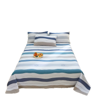 罗曼罗兰A类全棉老粗布三件套-潮汐788274 床单230*245cm