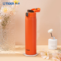 虎牌(tiger)弹盖不锈钢保温杯 MTR-W088 鲜橙色 880ml