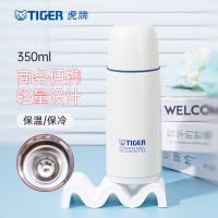 虎牌(tiger)真空不锈钢保温杯 CSC-A350 珍珠白EN 350ml