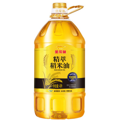 金龙鱼 精萃稻米油4L
