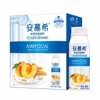 伊利 安慕希希腊风味酸奶 黄桃+燕麦口味 200g*10盒(cj)