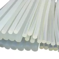 DINTHIN DS-JT11 热熔胶棒 粘性强 透明度高 不易发黄 胶条 11mm**160mm 10支