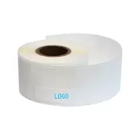 DINTHIN DS25-38-180D 标签纸 25*38+40mm 180片/卷 1卷 不易脱落 可定制移动logo