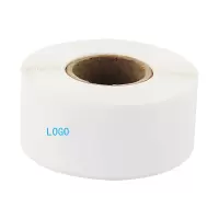 DINTHIN DS-25-75-200D 标签纸 25*75mm 180片/卷 1卷 白 不易脱落 可定制移动logo