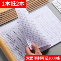 递乐 商品进货记录本出入库记账本定制登记本通用仓库存出货库存盘点入库出库单 4437 出入库(5本装)