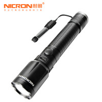 耐朗(NICRON)USB充电调焦手电筒 N6F 工业强光照明 聚光泛光 18650锂电池