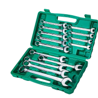 润达讯 B6-32MM 扳手套装 6-32mm 盒装 1套 银色