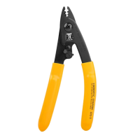 润达讯 RDX-ML3 光纤剥线钳 三口米勒钳 长度167mm 1把 黄色