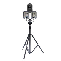 华燏 HY-1057 2×60W 18.5V IP65 光源色温5700k白光 锂电池供电 光源类别LED 多功能照明装置 (计价单位:台) 黑色