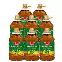 鲁花低芥酸浓香菜籽油5L*8瓶