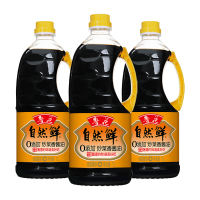 鲁花自然鲜炒菜香酱油1L*3